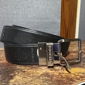 Used Dockers Black and brown  Belt with reversible Buckle